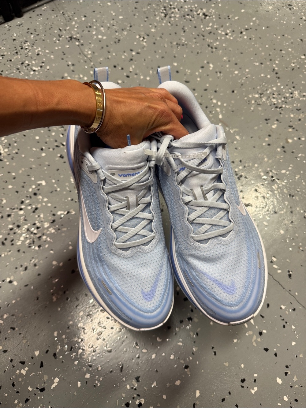 Nike Vomero Plus Football Grey Royal Pulse Blue - Picture 2 of 6